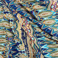 Popular 100% Rayon Vintage Printed Women Clothing Fabric